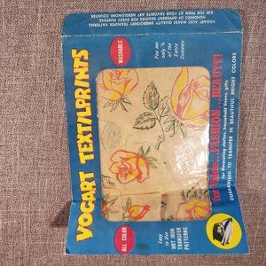 1940s Vogart #91 Vintage Heat Transfer